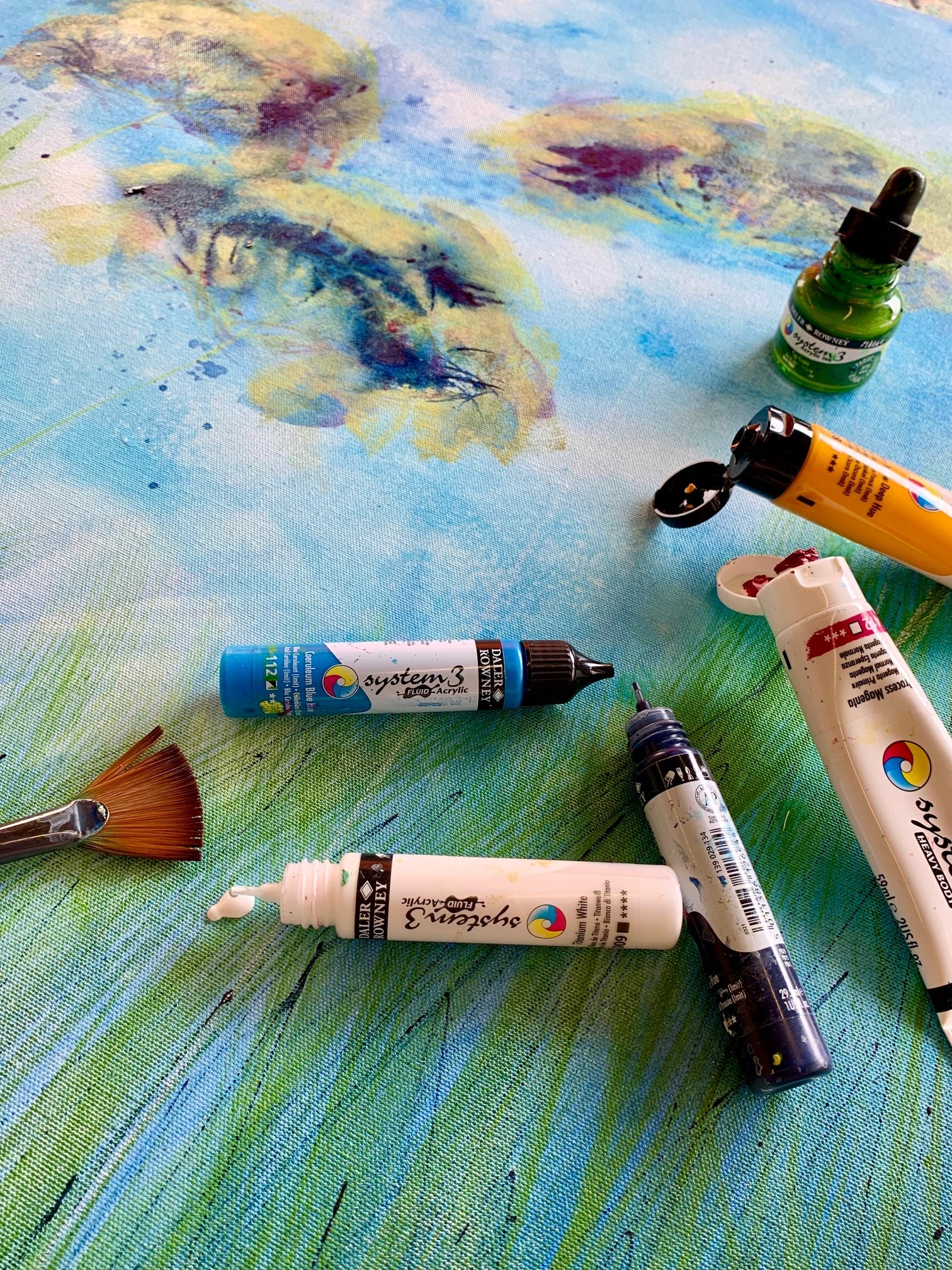Daler Rowney System 3 Fluid Acrylic