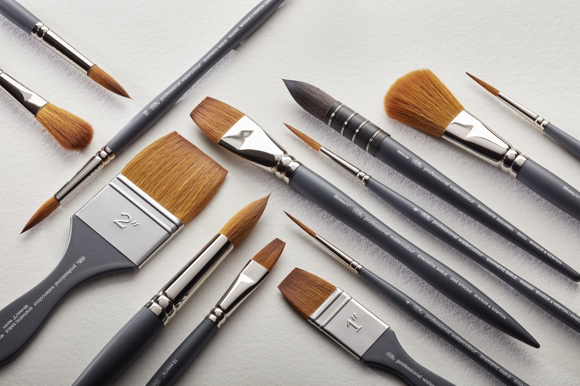 Winsor & Newton Professional Watercolour Synthetic Brushes