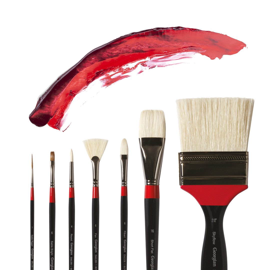 Daler Rowney Georgian Oil brushes