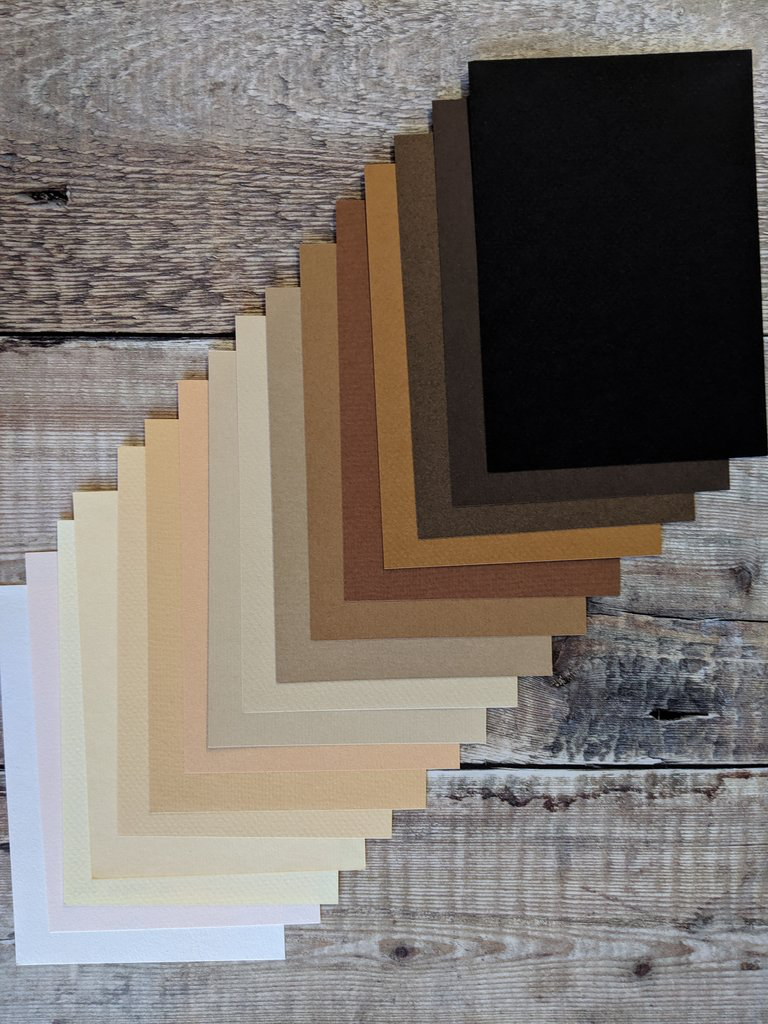 Nature Collection mixed paper packs