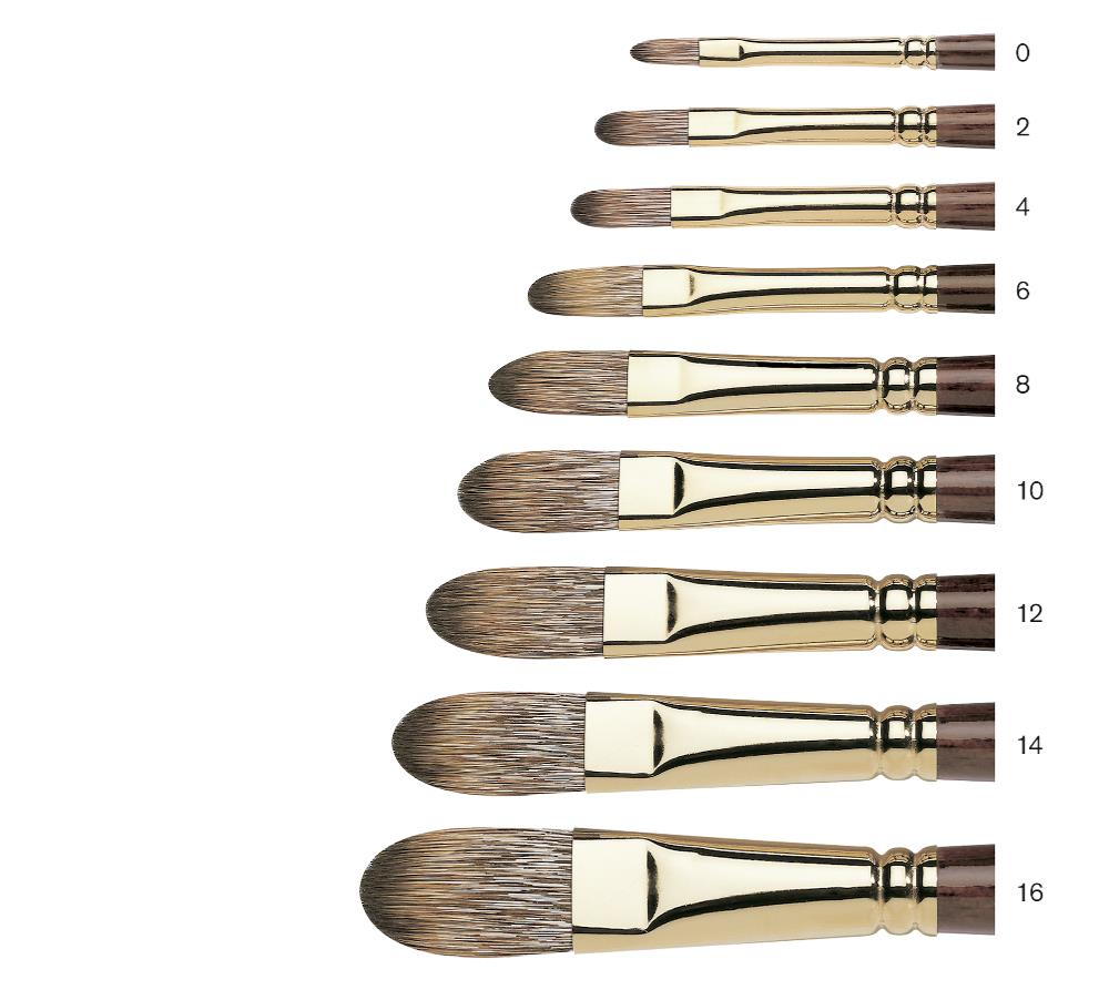 Winsor and Newton Monarch brushes