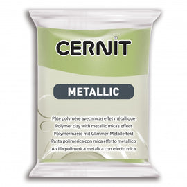 CERNIT Polymer Clay Metallic Effect 051 Green Gold 56g