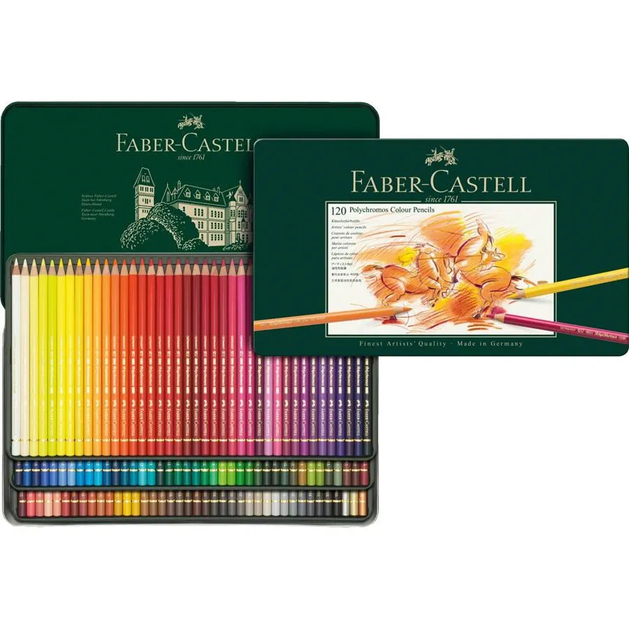 Faber Castell Polychromos Artists Pencils tin of 120