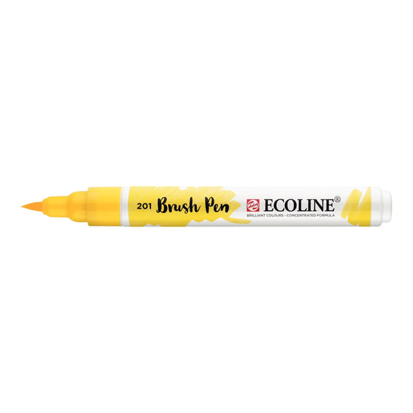 Royal Talens Ecoline Watercolour Brush Pen - Light Yellow 201