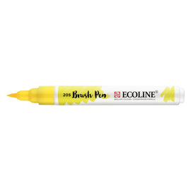 Royal Talens Ecoline Watercolour Brush Pen - Lemon Yellow (Primary) 205