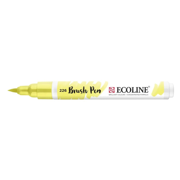Royal Talens Ecoline Watercolour Brush Pen - Pastel Yellow 226