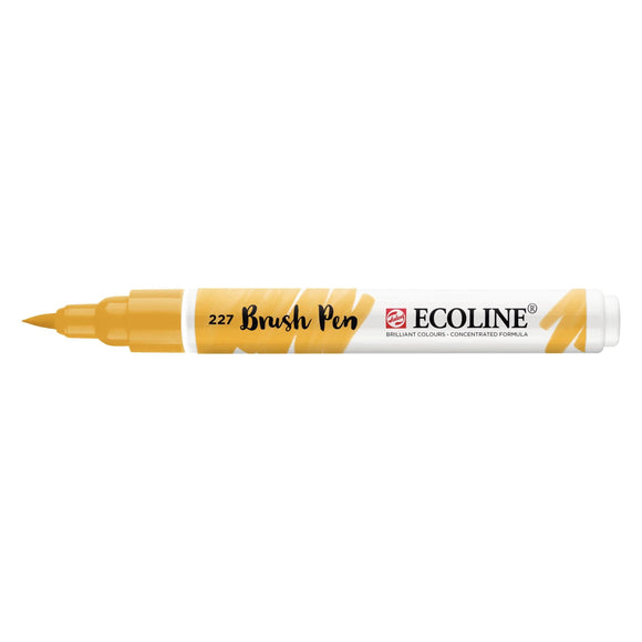 Royal Talens Ecoline Watercolour Brush Pen - Yellow Ochre 227