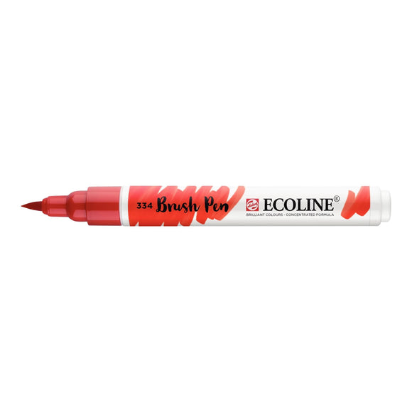 Royal Talens Ecoline Watercolour Brush Pen - Scarlet 334