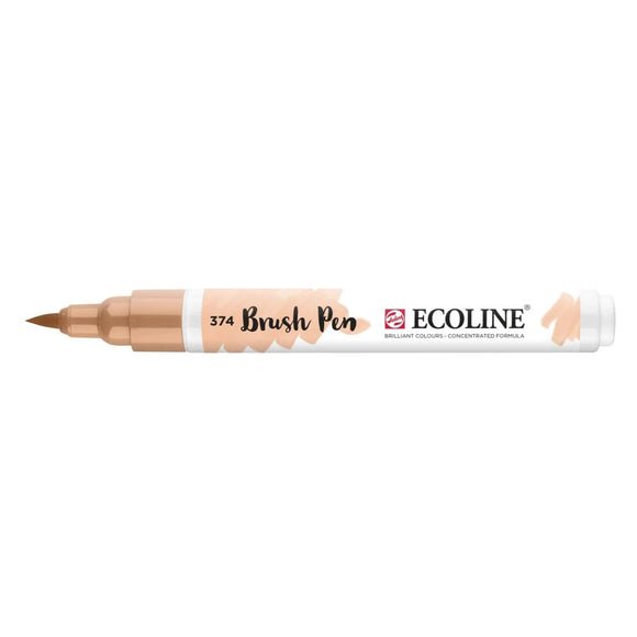 Royal Talens Ecoline Watercolour Brush Pen - Pink Beige 374