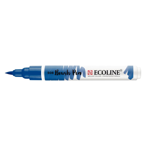 Royal Talens Ecoline Watercolour Brush Pen - Prussian Blue 508