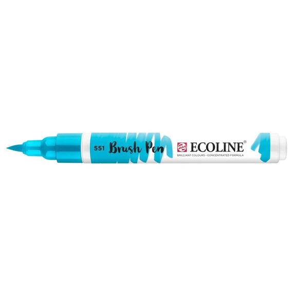Royal Talens Ecoline Watercolour Brush Pen - Sky Blue Light 551