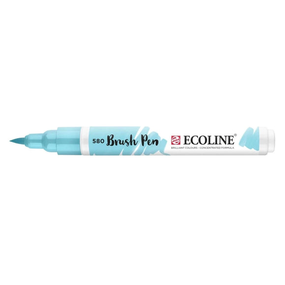 Royal Talens Ecoline Watercolour Brush Pen - Pastel Blue 580