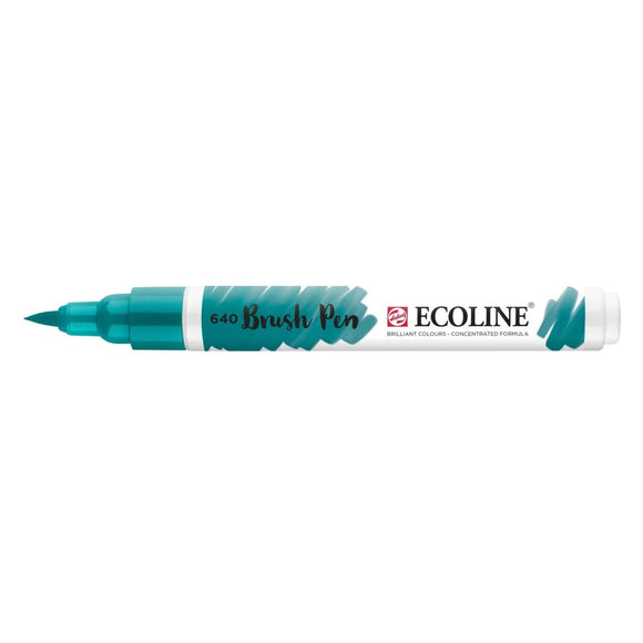 Royal Talens Ecoline Watercolour Brush Pen - Bluish Green 640