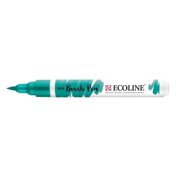 Royal Talens Ecoline Watercolour Brush Pen - Fir Green 654