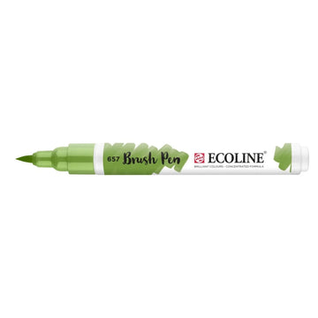 Royal Talens Ecoline Watercolour Brush Pen - Bronze Green 657
