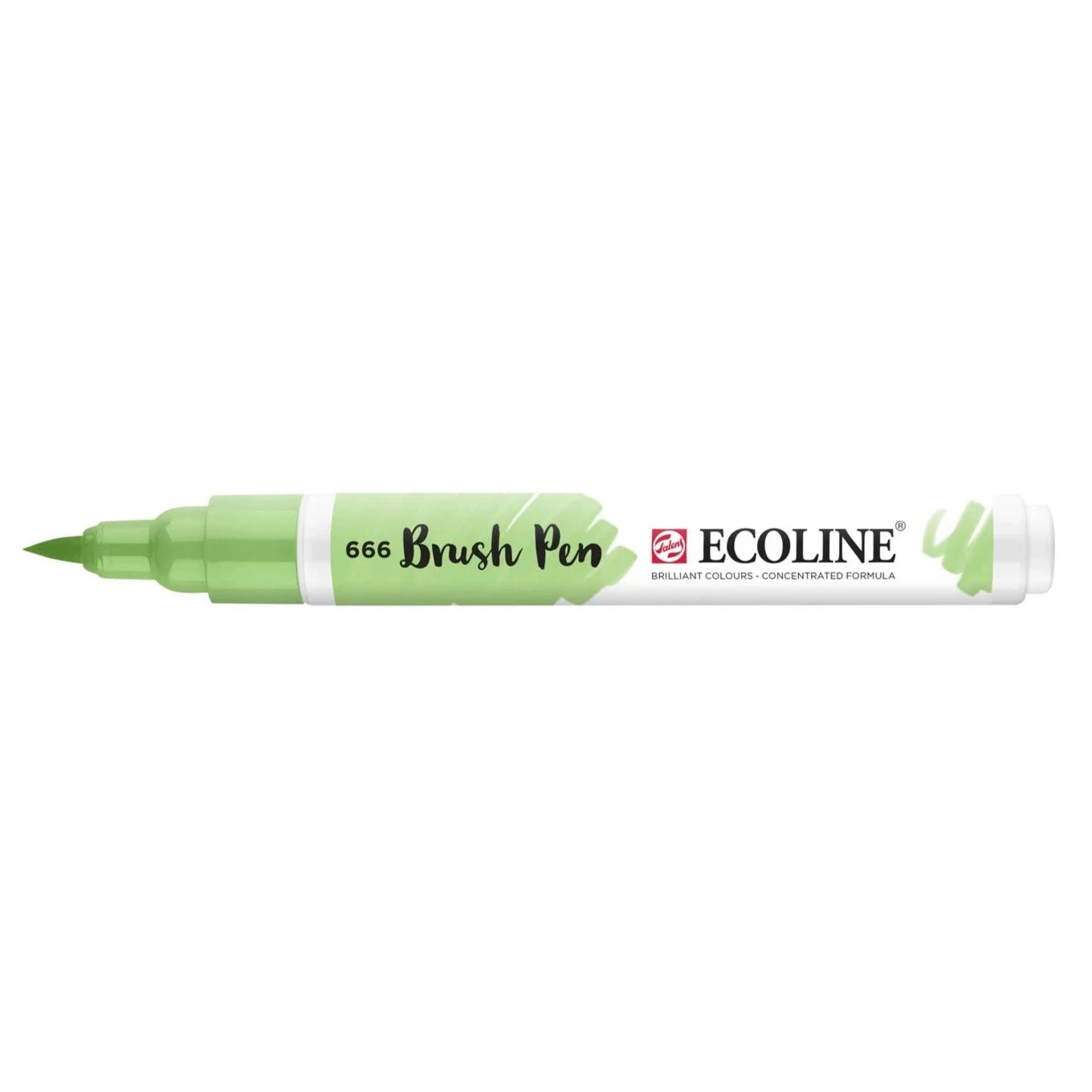 Royal Talens Ecoline Watercolour Brush Pen - Pastel Green 666
