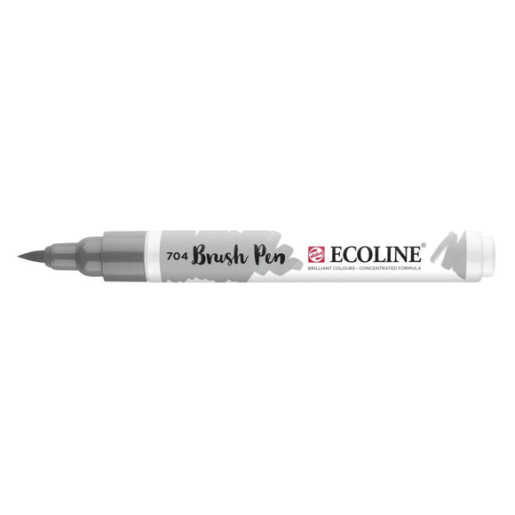 Royal Talens Ecoline Watercolour Brush Pen - Grey 704