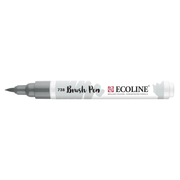 Royal Talens Ecoline Watercolour Brush Pen - Cold Grey Light 738