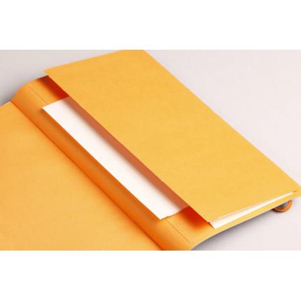 Rhodia Rhodiarama Leatherette Dot book Planner A5 Poppy