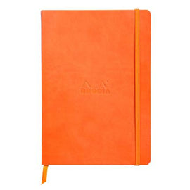 Rhodia dot book tangerine orange A5