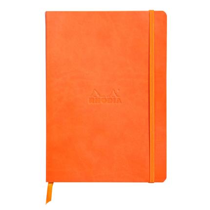 Rhodia dot book tangerine orange A5