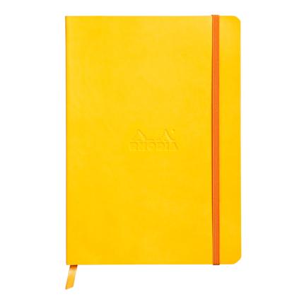 Daffodil Yellow dot planner Rhodia A5 book