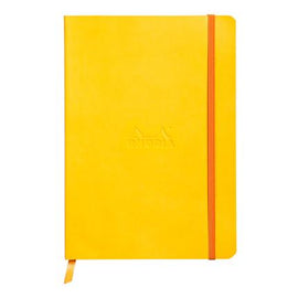 Daffodil Yellow dot planner Rhodia A5 book
