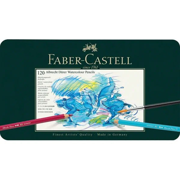 FABER CASTELL Albrecht Dürer Watercolour Artists Pencils tin of  120