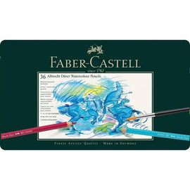 FABER CASTELL Albrecht Dürer Watercolour Artists Pencils tin of 36