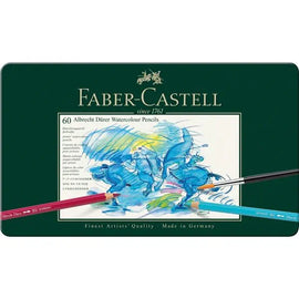 FABER CASTELL Albrecht Dürer Watercolour Artists Pencils tin of 60
