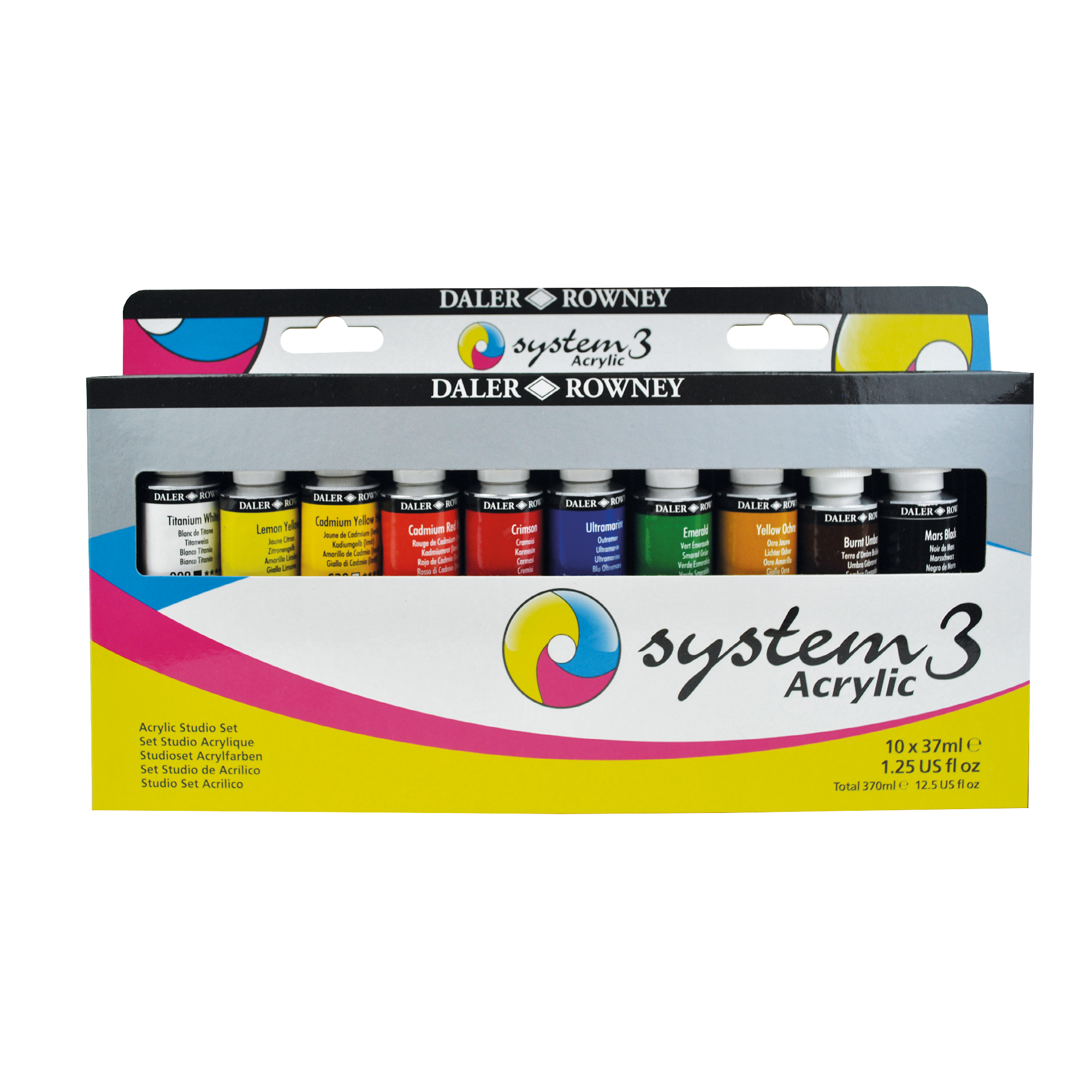 Daler Rowney System 3 - Acrylic Paint, 