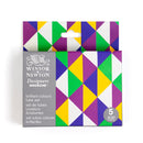 Packaging of Winsor & Newton Designers Gouache with geometric pattern