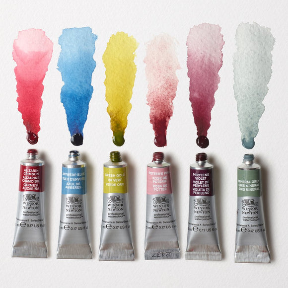 Winsor & Newton Professional Watercolour The Mindful Set x 6 tubes