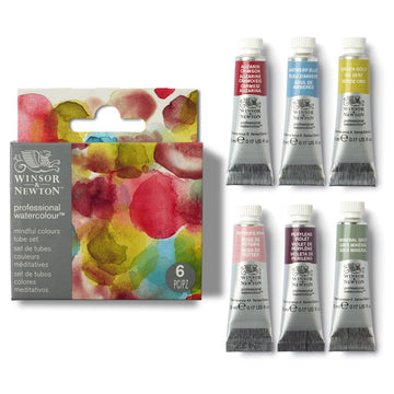 Winsor & Newton Professional Watercolour The Mindful Set x 6 tubes