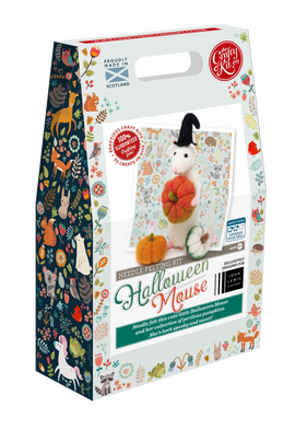 The Crafty Kit Company Hallowe'en Mouse & Pipkin Craft Kit