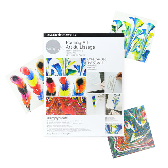 Daler Rowney Paint Pouring Craft Creative Set