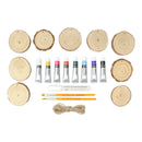 Daler Rowney Wood Slice Painting Craft Creative Set