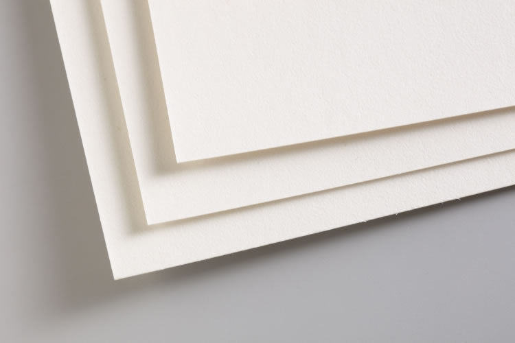 Pastelmat Clairefontaine Nº 3 Pad x 12 sheets White 12" x 15.5" (30 x 40 cm) - Large