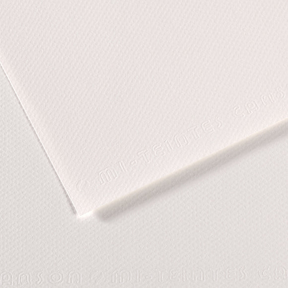 Canson Mi-Teintes 160gsm Paper – White (Nº 335) A4