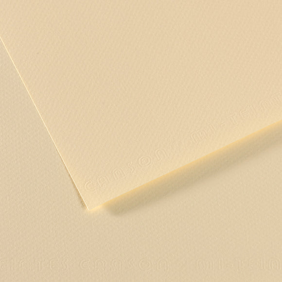 Canson Mi-Teintes A4 Pastel Paper 160gsm – Pale Yellow No. 101