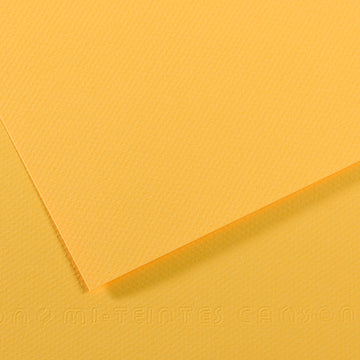 A4 Canson Mi Teintes 160 gsm paper Canary Nº 400