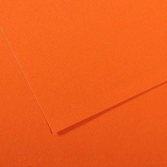 Canson Mi-Teintes A4 Pastel Paper 160gsm – Orange No. 453