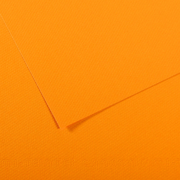 Canson Mi-Teintes A4 Pastel Paper 160gsm – Cadmium Yellow No. 553