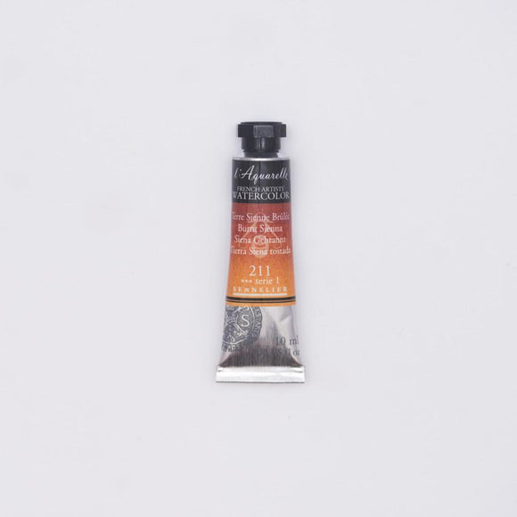 Sennelier L'Aquarelle Watercolour Paint 10ml Tube - Burnt Sienna