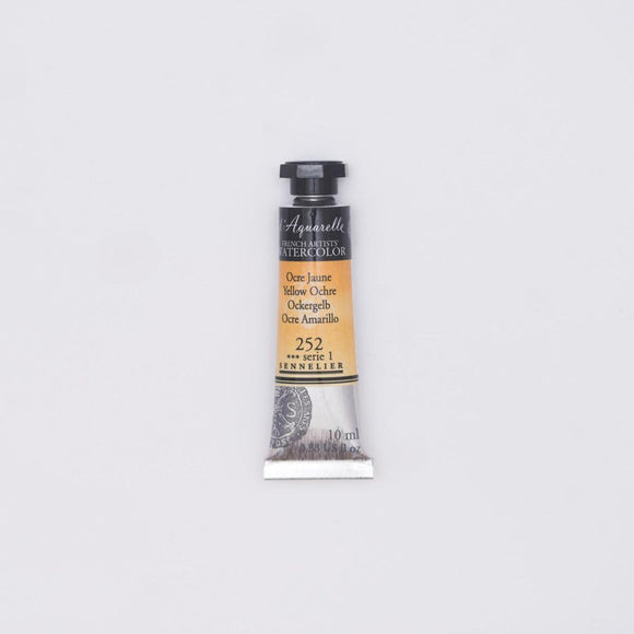 Sennelier L'Aquarelle Watercolour Paint 10ml Tube - Yellow Ochre