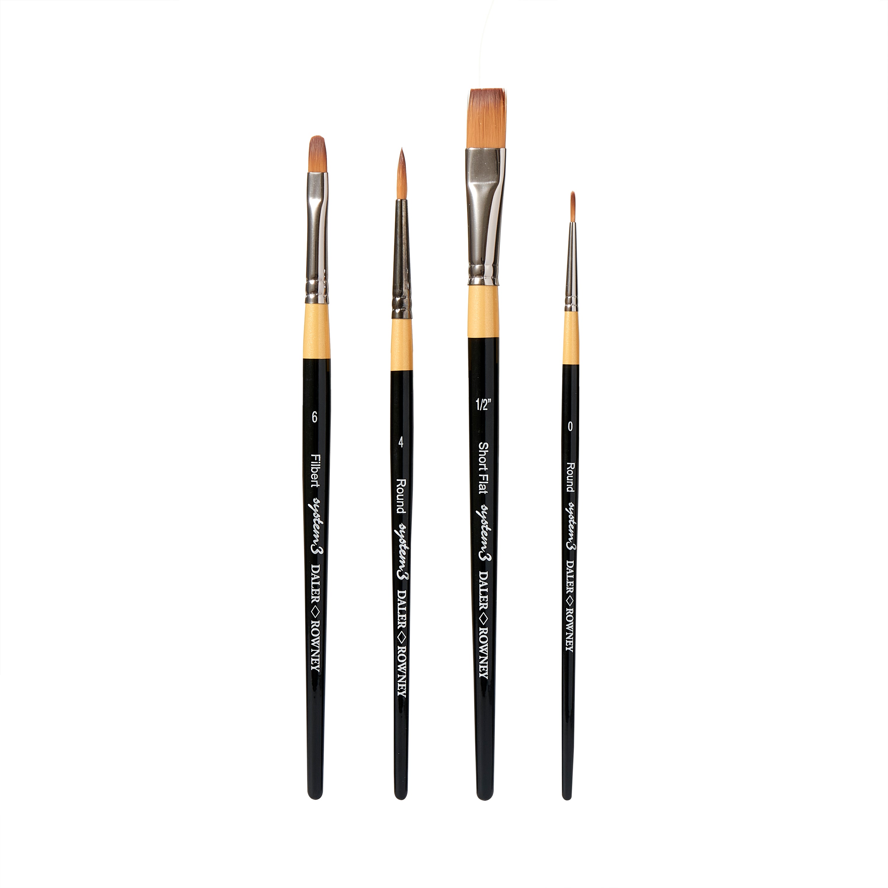 Daler Rowney System 3 Acrylic Brush Set 400