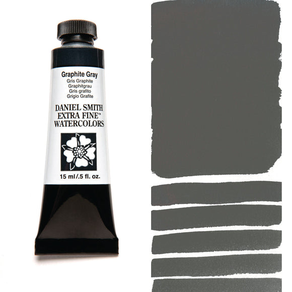 DANIEL SMITH Watercolours 15ml Graphite Grey