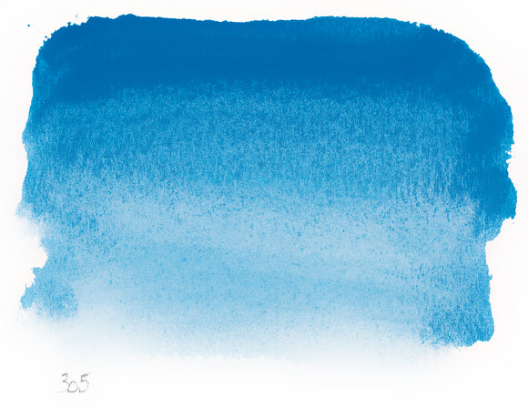 Sennelier L'Aquarelle Watercolour Paint Half Pan - Cerulean Blue (305)