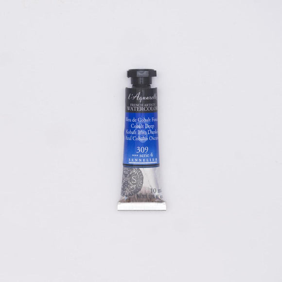 Sennelier L'Aquarelle Watercolour Paint 10ml Tube - Cobalt Deep
