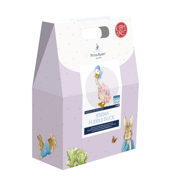 Crafty Kit Company Beatrix Potter Beatrix Potter - Jemima Puddleduck Needle Felting Kit
